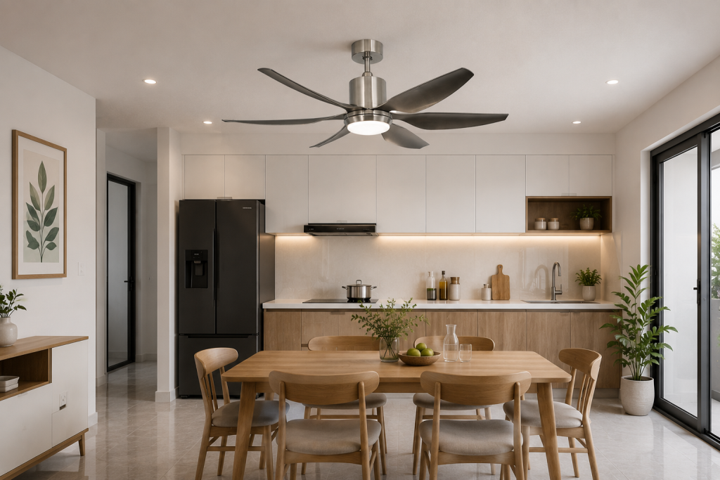 Ánh sáng phòng bếp cần đáp ứng những gì?