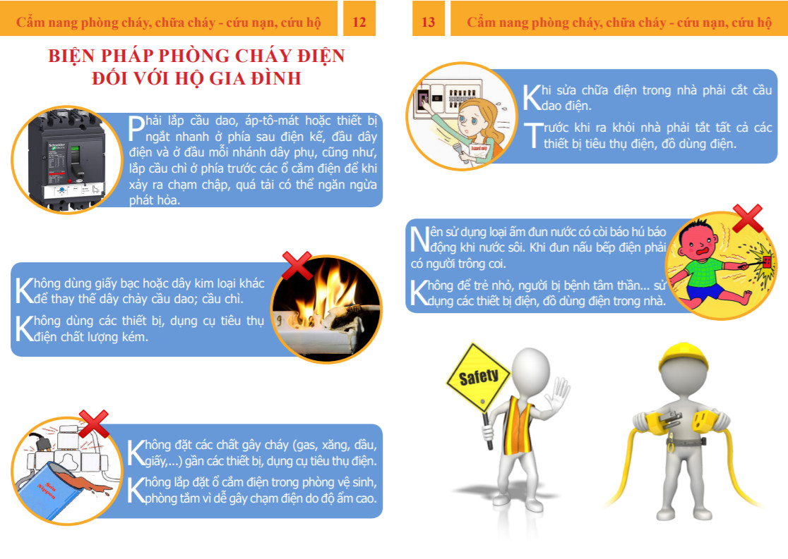 Cách xử lý khi phát hiện dấu hiệu chập điện